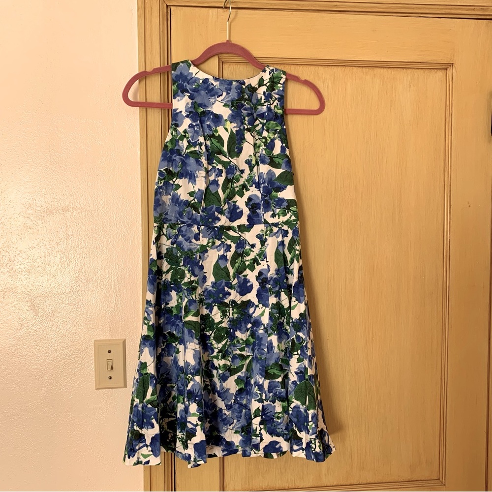 Milly for Design Nation Digital Print Floral Princess Seam Dress Size 4
